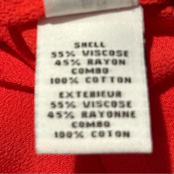 DIANE VON FURSTENBERG Sz 14 Iliana 3/4 Sleeves Ornate Slim Tie  Flowy Blouse - Picture 9 of 10